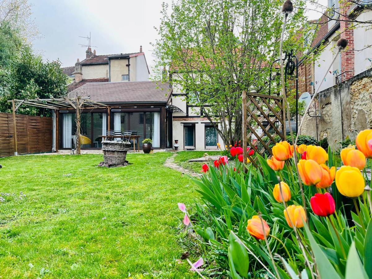 Au Petit Jardin Sezannais Villa Sézanne Exterior foto